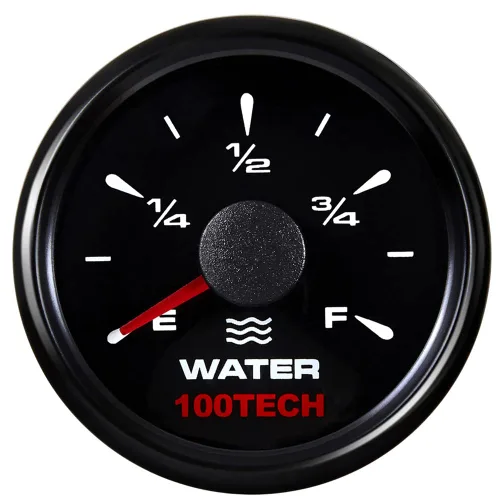 Vista 16 de 100TECH Medidor de Combustible 0-30 ohms Medidor de Nivel de Combustible Marino Impermeable 52mm 2-1/16"" Medidor de Combustible Diesel