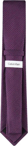 Vista 3 de Calvin Klein Corbata con patrón de micropuntos para hombre (tallas estándar y extra largas)