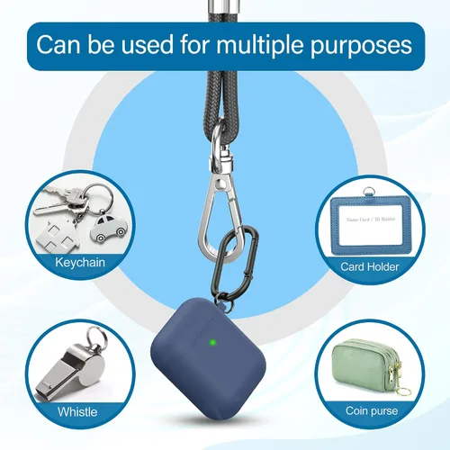 Vista 3 de takyu Cordón ajustable para teléfono celular, 2 piezas, correa cruzada para teléfono con pestañas de sujeción, para teléfonos inteligentes iPhone