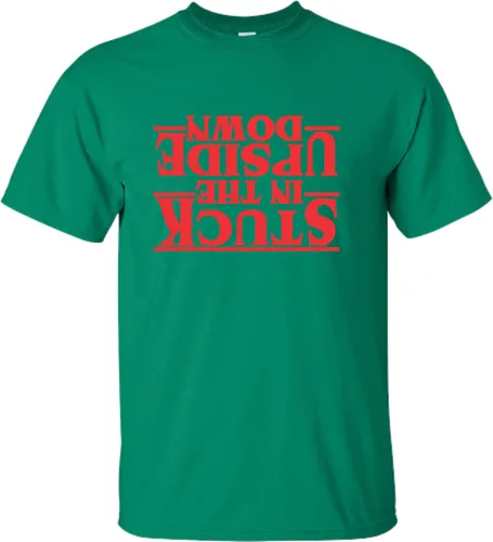 Vista 56 de Go All Out Camiseta para adultos Stuck in The Upside Down