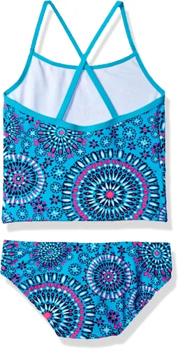 Vista 2 de Kanu Surf Tankini Melanie Beach Sport de 2 piezas UPF 50+ para niña