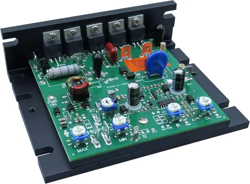 Vista 8 de KBIC-120 (9429) Chasis de accionamiento de CC compatible, control de velocidad del motor SCR DC de 120V, reemplazo directo para KB Electronics