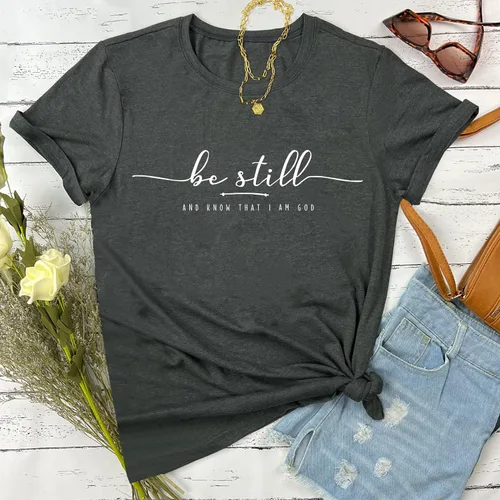 Vista 2 de BLACKOO Camisas gráficas para mujer, lindas camisetas casuales