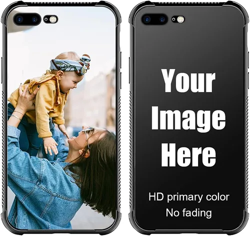 Vista 30 de Funda personalizada para iPhone, funda transparente de TPU suave a prueba de golpes, diseño de tus propias fundas de teléfono compatibles con Apple