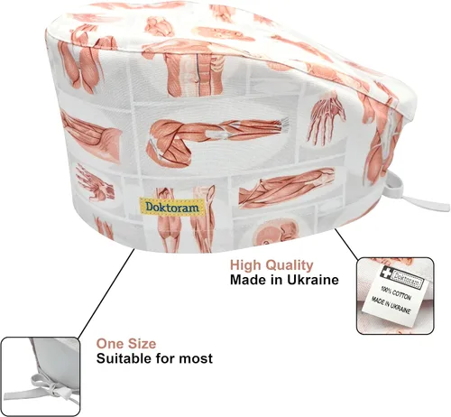 Vista 45 de Print Scrub Caps - Sombrero perfecto para enfermeras, médicos y EMTs..