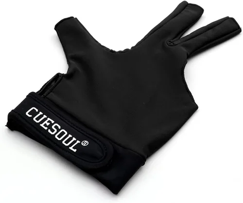 Vista 4 de CUESOUL Guantes profesionales de billar izquierdo y derecho