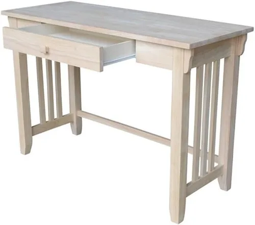 Vista 8 de International Concepts Mission Desk con cajón