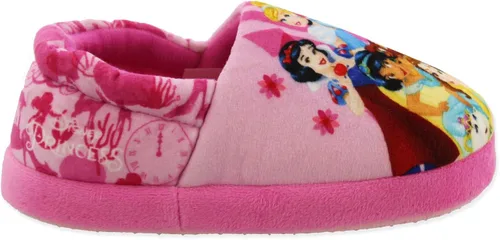 Vista 3 de Disney Pantuflas Aline de felpa para niñas pequeñas de princesa