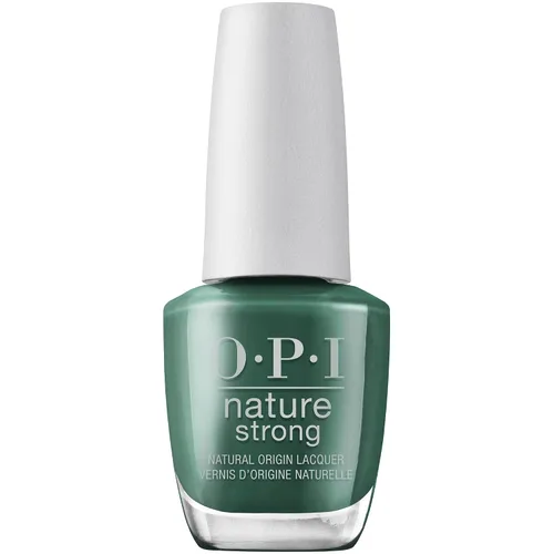 Vista 45 de OPI Nature Strong Natural Origin 3-Step System Botanical Base Coat, Top Coat, and Various Nail Polish Colors High Shine + Color Protection