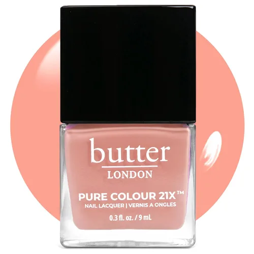 Vista 20 de butter LONDON PC21X Esmalte de uñas – Secado rápido, color de larga duración con acabado similar al gel y laca de uñas resistente a las virutas que
