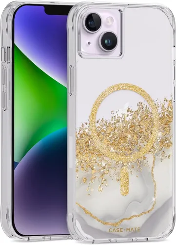Vista 14 de Case-Mate Funda para iPhone 15 Plus/14 Plus de 6.7 pulgadas, toque de perla [protección contra caídas de 10 pies] [compatible con MagSafe] Funda