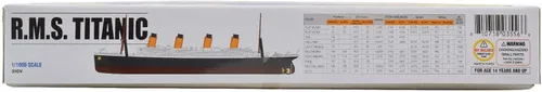Vista 3 de Premium Hobbies R.M.S Titanic W/Piezas de Colores 1:000 Kit de Modelo de Plástico 310V
