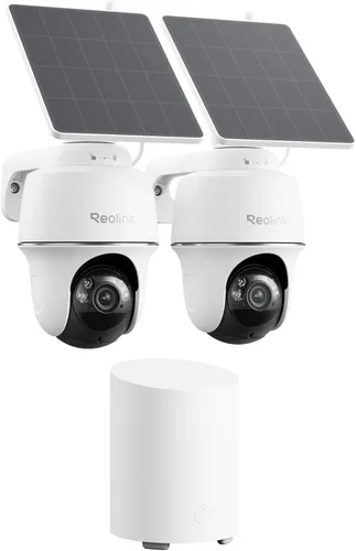 Vista 10 de Cámara de seguridad inalámbrica para exteriores, alimentación solar con visión nocturna 2K, Wi-Fi de 2.4/5 GHz, conversación de 2 vías, funciona