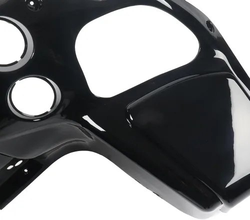 Vista 4 de Carenado interior de plástico ABS de inyección negro brillante compatible con Harley Touring Road Glide FLTR 1998-2013