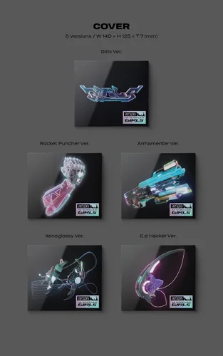 Vista 3 de Dreamus aespa - 2º Mini álbum Chicas DIGIPACK ver. CD (E.d Hacker NINGNING ver.) (SMK1455)