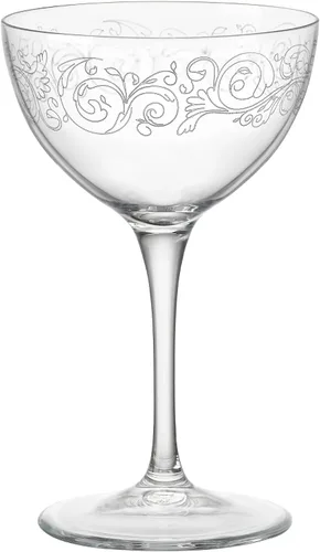 Vista 10 de Bormioli Rocco Bartender Novecento - Vasos de cóctel Fizz de 7.5 onzas, juego de 4, transparentes