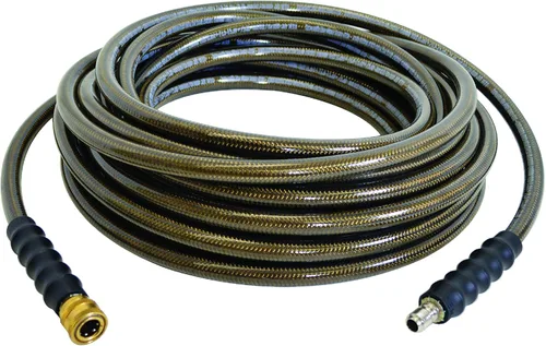 Vista 8 de SIMPSON limpieza 41028 3/8 pulgadas por 50 pies 4500 PSI repuesto/extensión de manguera de agua fría para lavadoras a presión