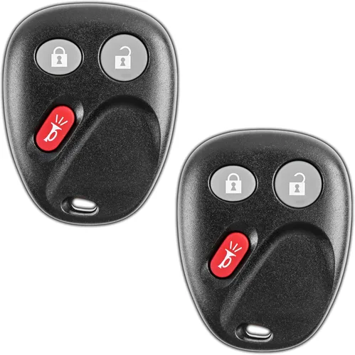 Vista 11 de KeylessOption Llavero para 2002 2003 2004 2005 2006 2007 2008 2009 Chevrolet Chevy Trailblazer GMC Envoy Oldsmobile Bravada Buick Rainier, 4 botones
