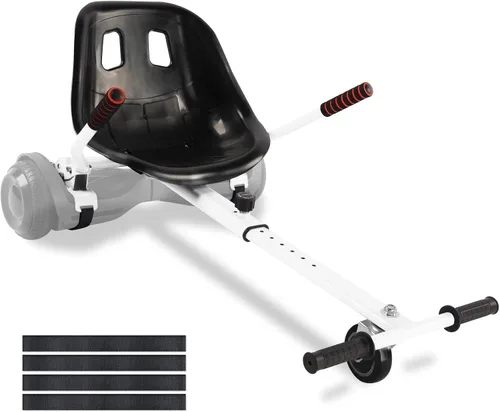 Vista 18 de Accesorio de asiento para aeropatineta, para aeropatinetas de 6.5 pulgadas, 8 pulgadas, 10 pulgadas, carrito de hover para niños y adultos