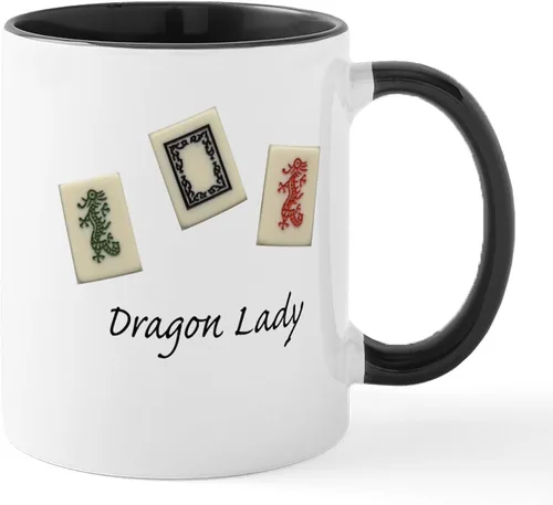 Vista 38 de CafePress Mahjong Mugs - Taza de café de cerámica de 11 oz (11.0 fl oz)