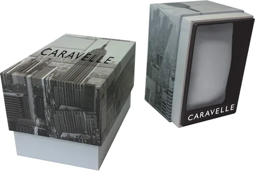 Vista 4 de Caravelle Sport Chronograph Mens Watch Stainless Steel
