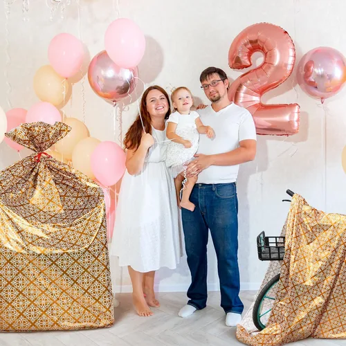 Vista 5 de Teling 2 piezas de 80 x 60 pulgadas Bolsas de regalo para bicicleta jumbo Bolsas de plástico gigantes extra grandes para bicicletas Bodas Cumpleaños