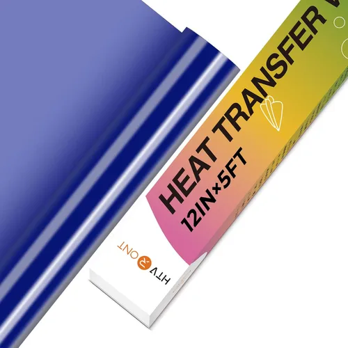 Vista 19 de HTVRONT - Rollos de vinilo HTV de transferencia de calor, 12 pulgadas x 5 pies, color azul aguamarina HTV Aqua Blue