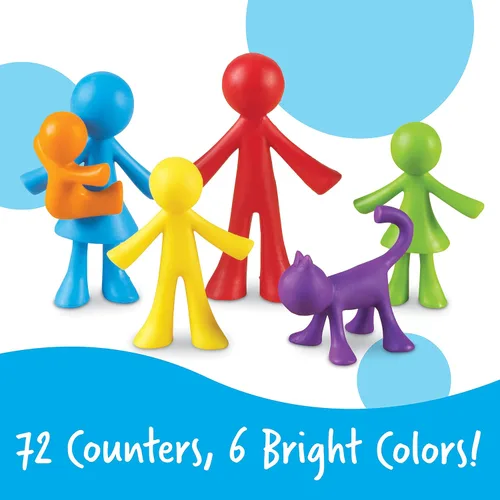 Vista 4 de Contadores familiares de "All About Me" de Learning Resources.