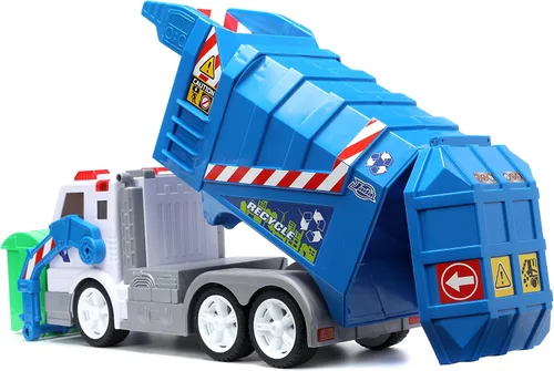 Vista 7 de Jada Camión de basura Just Trucks, juguetes para niños y adultos
