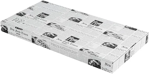 Vista 85 de Restaurantware - Cajas para pizza, 50 unidades, 14 x 7 x 1.5 pulgadas, embalaje de papel de cartón corrugado con bloqueo de pestañas, resistente a