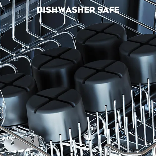 Vista 6 de Accesorio de molde de hielo para afeitado KitchenAid, moldes de hielo de plástico reutilizables con tapas para accesorio de afeitadora de hielo