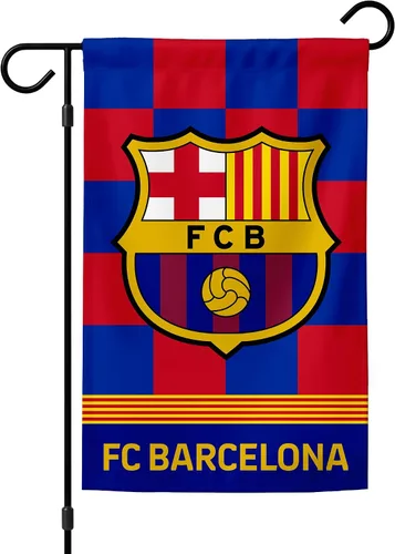 Vista 10 de Desert Cactus Bandera de jardín del FC Barcelona FCB – 19 x 12 pulgadas, bandera de fútbol Barcelona Barça Barça Barça, para exhibición al aire