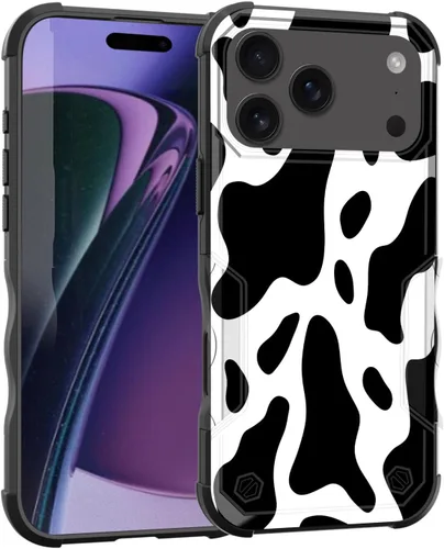 Vista 84 de Funda para iPhone Air, [doble capa] [protección contra caídas de grado militar de 10 pies] Funda resistente a prueba de golpes para iPhone Air