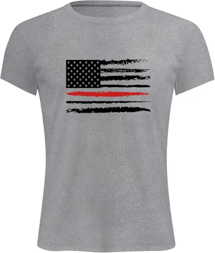 Vista 4 de EELHOE 4th of July Mens Shirt Fashionable Patriotic Graphic Short Sleeve Lightweight Loose Fit Breathable Clothes Non Iron