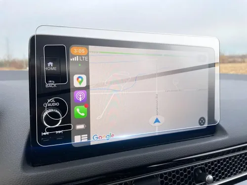 Vista 7 de Protector de pantalla de dureza 9H compatible con Honda Pilot 2023-2025, vidrio templado antiarañazos HD para protección de pantalla táctil de 7