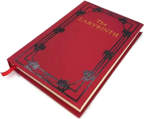 Vista 3 de Costumebase El Laberinto Libro Rojo de Sarah Replica Completa de Novela de Película Utilería 1 Set 1 Pieza 1 Artículo PVC Libre 228 Páginas 7+