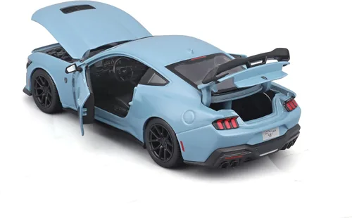 Vista 6 de Maisto Línea de montaje a escala 1:24 Kit de modelo fundido a troquel 2012 Ford Mustang Darkhorse