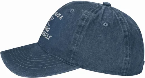 Vista 3 de Sombrero con texto en inglés "I Not Always A Dick Just Kidding Go Fuck Yourself Hat Men Dad Hats Graphic Hat