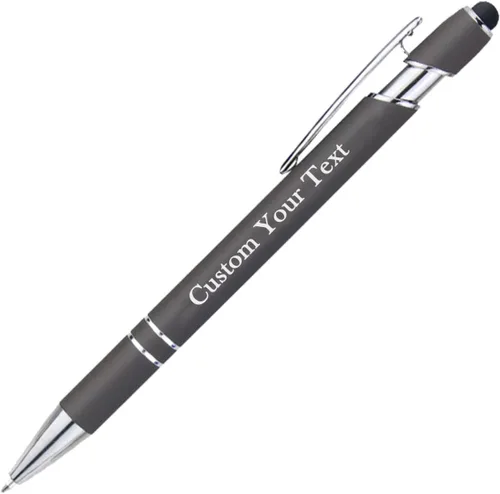Vista 35 de VectWaby - Bolígrafos personalizados a granel, bolígrafo grabado con nombre, logotipo, lápiz capacitivo para pantallas táctiles, a granel