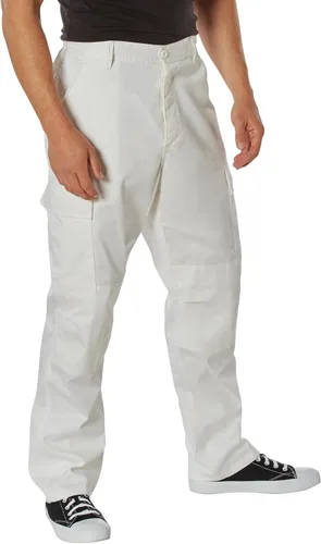 Vista 33 de Rothco: pantalones tácticos BDU – Pantalones cargo resistentes para senderismo al aire libre, EDC, uniforme de trabajo Uniforme de combate
