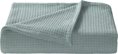Vista 2 de Tommy Bahama Coast Blanket, Full/Queen, Aqua