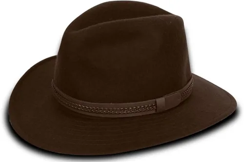 Vista 2 de Tilley TWF1 - Gorro de lana de Montana para hombre y mujer, Fedoras, Dkbr
