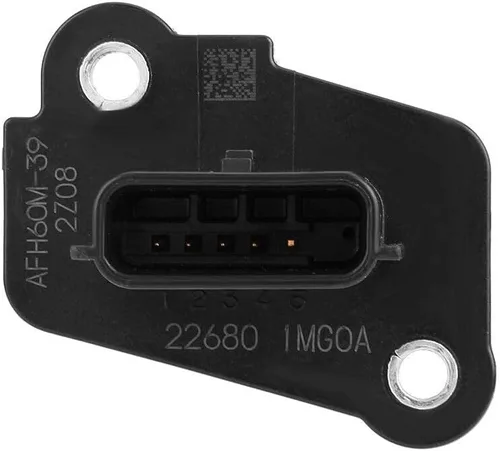Vista 2 de Nuevo Sensor de flujo de aire masivo MAF 22680-1MG0A AFH06M-39 Reemplazo para Nissan Sentra Altima Murano Pathfinder Infiniti M35h Q50 Q70 QX60