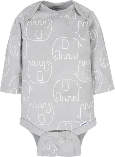 Vista 5 de Gerber Unisex Baby 6 Pack Long-sleeve Onesies Bodysuit