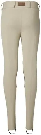 Vista 2 de Dover Saddlery Competición Wellesley para Niñas Jodhpur, Color Bronceado, Talla 12, Beige Bronceado, 12