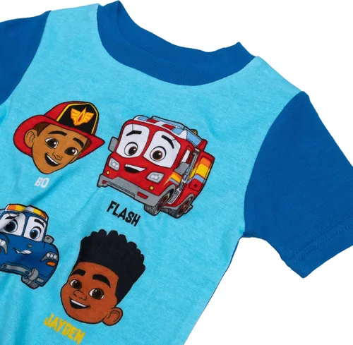Vista 3 de Disney 2-Piece Snug-fit Cotton Pajama Set, Soft & Cute for Kids