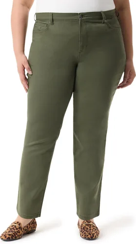 Vista 9 de Gloria Vanderbilt Amanda Classic - Jeans cónicos de tiro alto para mujer Aegean Teal