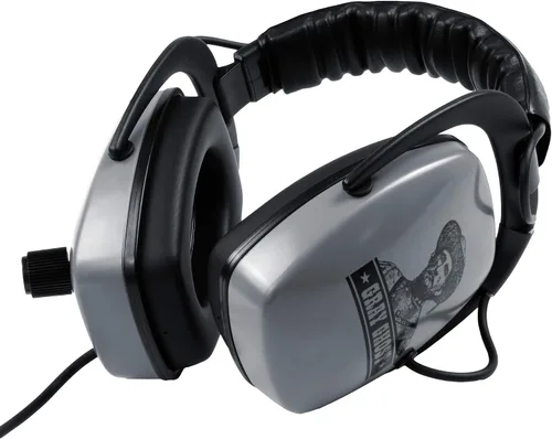 Vista 5 de DetectorPro Original Gris Ghost Platinum Series Auriculares con enchufe de ángulo de 1/4
