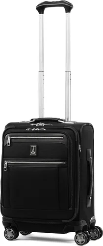 Vista 4 de Travelpro Platinum Elite-Softside - Maletas expansible con ruedas giratorias, Negro shadow), 409186701