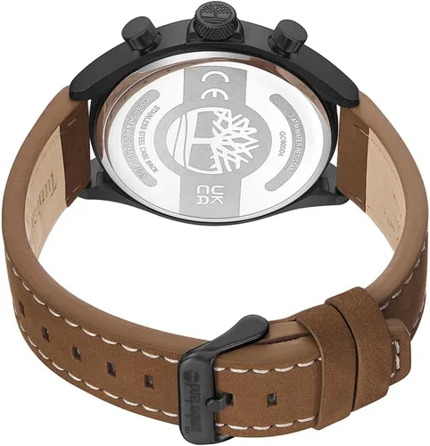 Vista 3 de Timberland Reloj cronógrafo para hombre, Marrón, Vestido Deportivo
